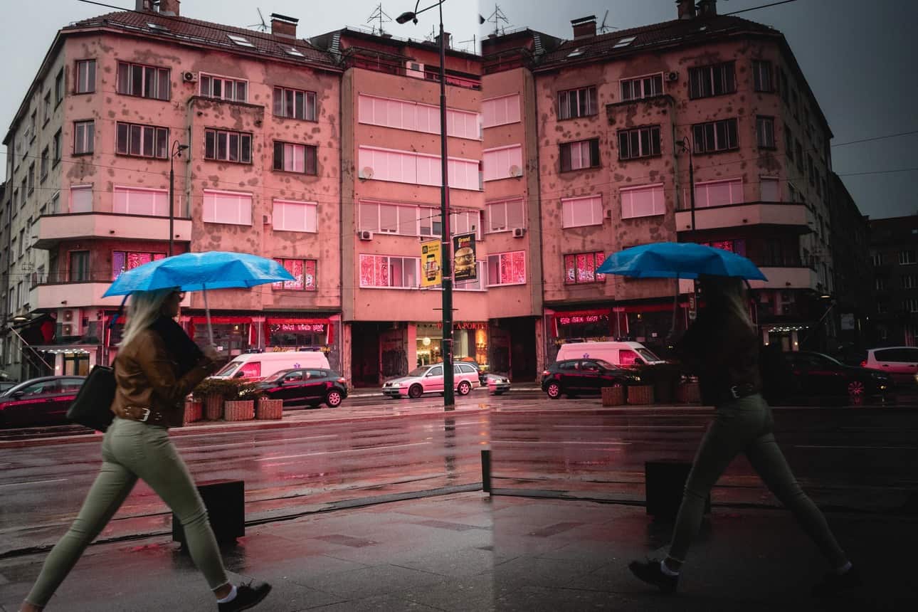 Sarajevo im Regen | Streetfotografie